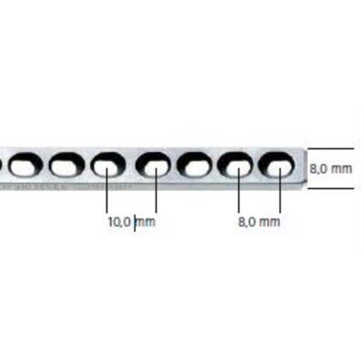 DCP-Platte 2,7 mm, 4 Loch, Länge 36 mm, Aesculap B.Braun