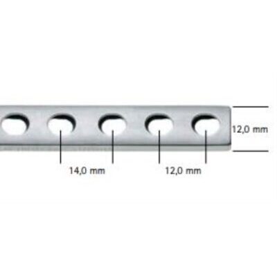 DCP-Platte verstärkt 3,5 mm, 6 Loch, Länge 74 mm, Aesculap B.Braun