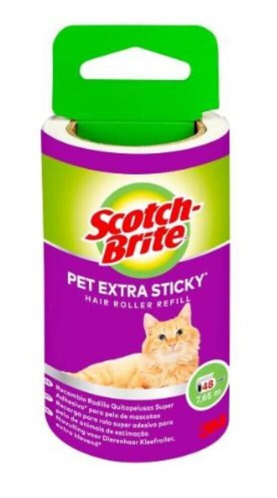 Tierhaarroller, Kleiderroller, Scotch-Brite Refill-Roller Pet, 1 Stück